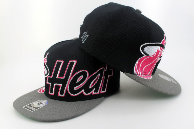 Miami Heat 47Brand Snapback Hat id07